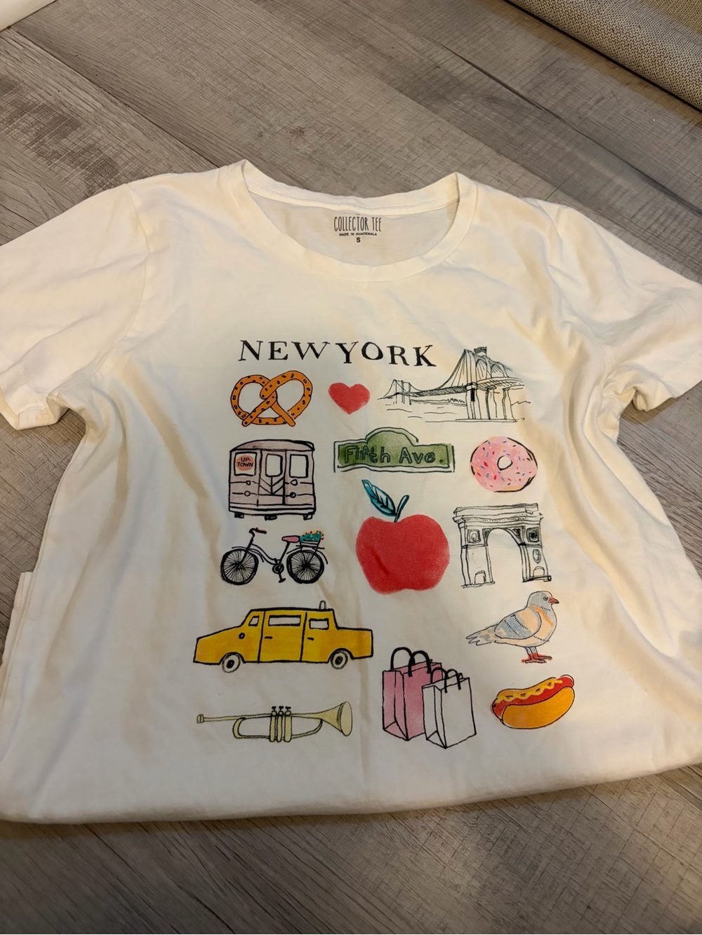 J.Crew Collector Tee New York Graphic T-Shirt Women’s Sz Small